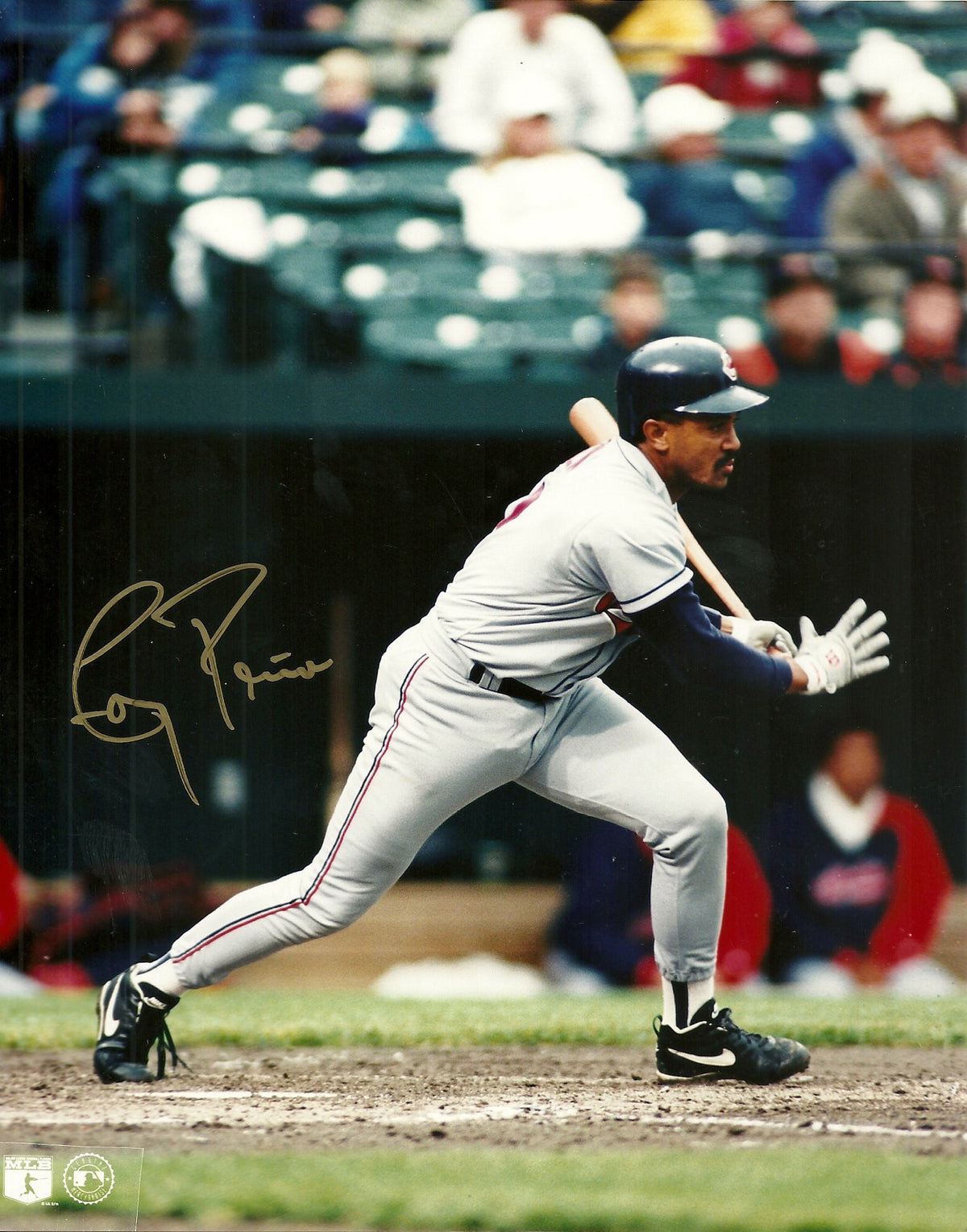 TONY PENA CLEVELAND INDIANS SIGNED AUTO 8x10 PHOTO W/COA