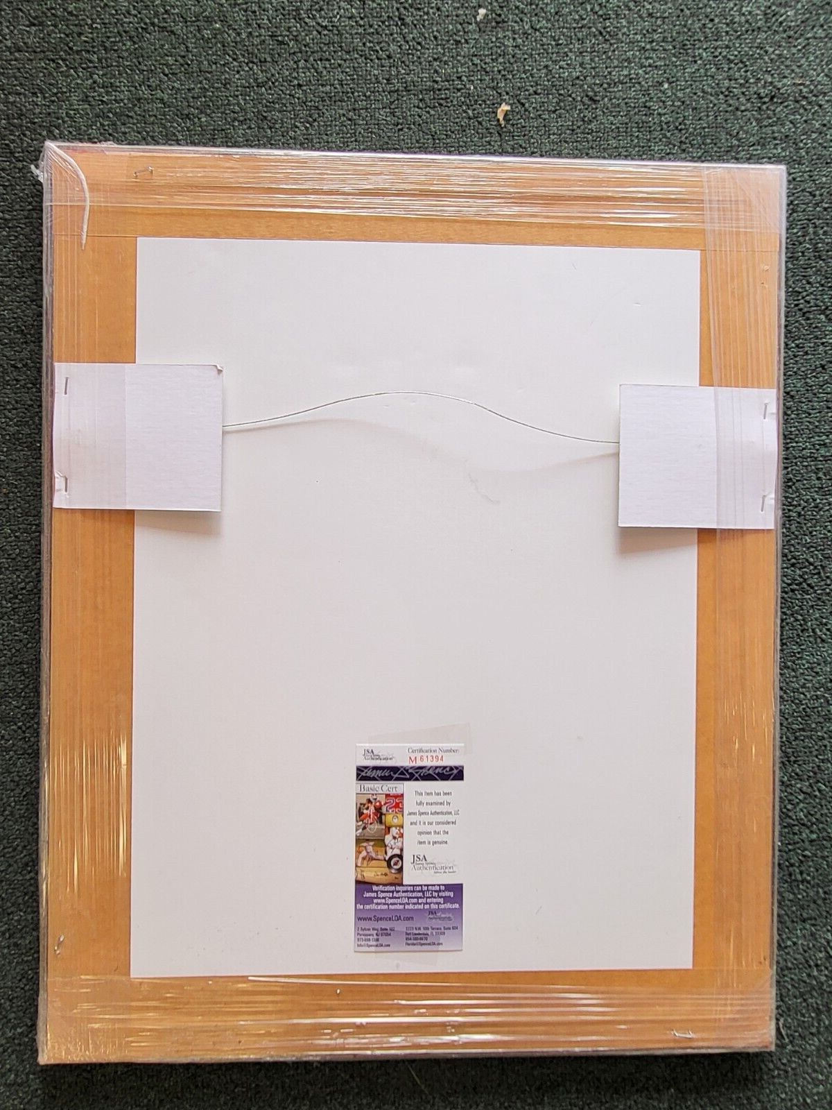 LAUREN BACALL MUSIC LEGEND SIGNED AUTOGRAPHED CUT PHOTO MATTED FRAMED JSA COA