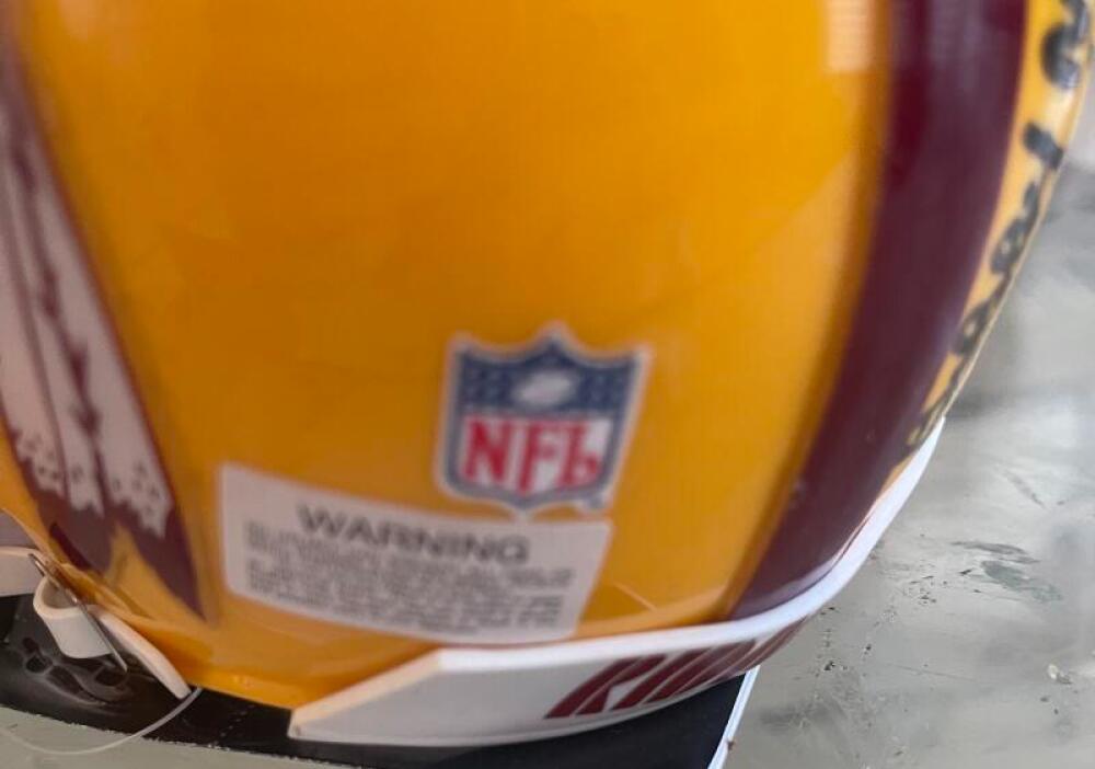 REDSKINS HOFER TAYLOR MITCHELL HUFF THEISMAN SIGNED AUTHENTIC MINI