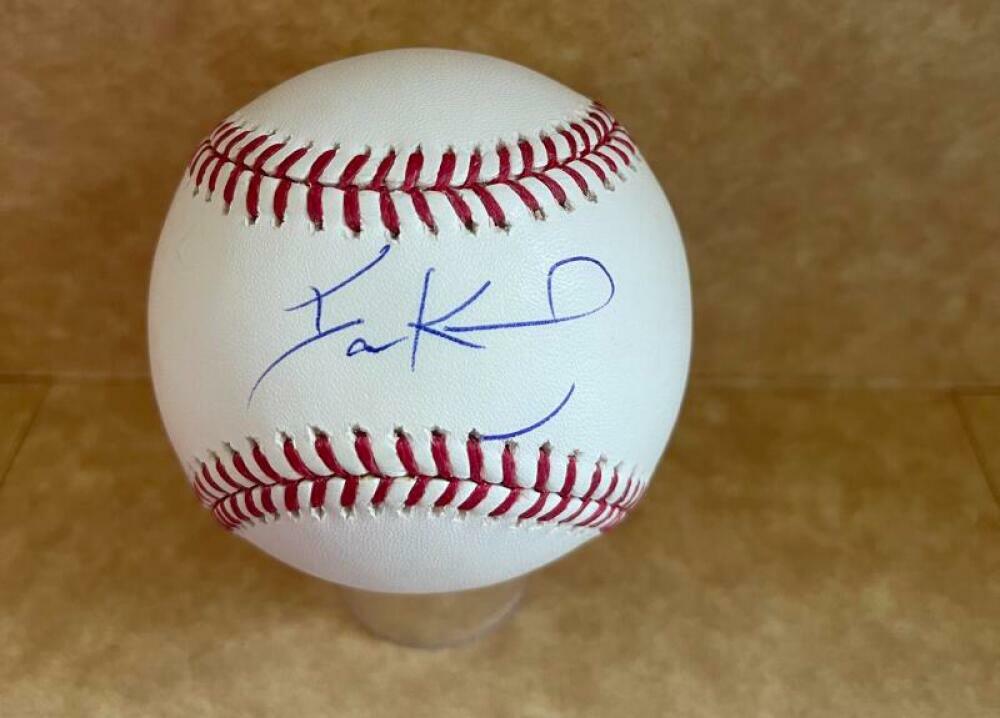 IAN KENNEDY  RANGERS/YANKEES  SIGNED AUTOGRAPHED M.L. BASEBALL BECKETT BA26018