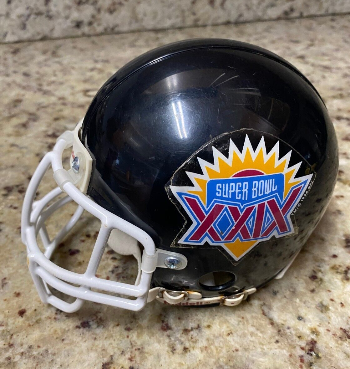 NFL SUPER BOWL XXIX AUTHENTIC RIDDELL MINI HELMET RARE