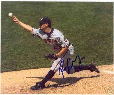 ROY CORCORAN WASHINGTON NATIONALS SIGNED 8X10 PHOTO