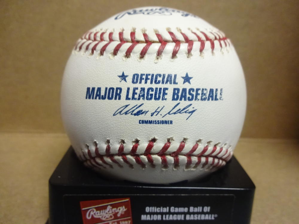 GRANT ROBERTS NEW YORK METS SIGNED N.L. BASEBALL W/COA