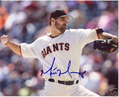 MATT  MORRIS     SF  GIANTS    SIGNED 8X10