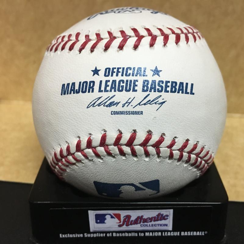 SAMMY TAYLOR CUBS/METS/REDS/INDIANS M.L. SIGNED BASEBALL W/COA