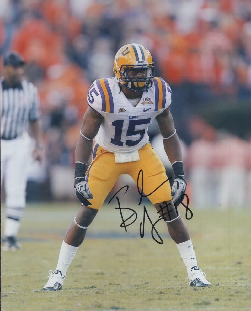 BRANDON TAYLOR  LSU  SIGNED AUTOGRAPHED 8X10 PHOTO W/ COA