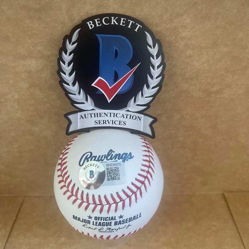 JOHN DONALDSON 1969 PILOTS SIGNED AUTO M.L. BASEBALL BAS AUTHENICATED