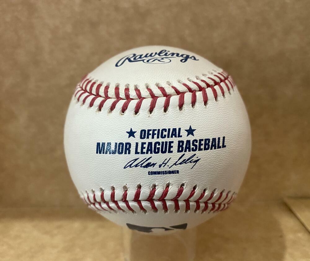 TONY BAUTISTA ORIOLES/TWINS/A'S SIGNED AUTOGRAPHED M.L. BASEBALL W/ COA