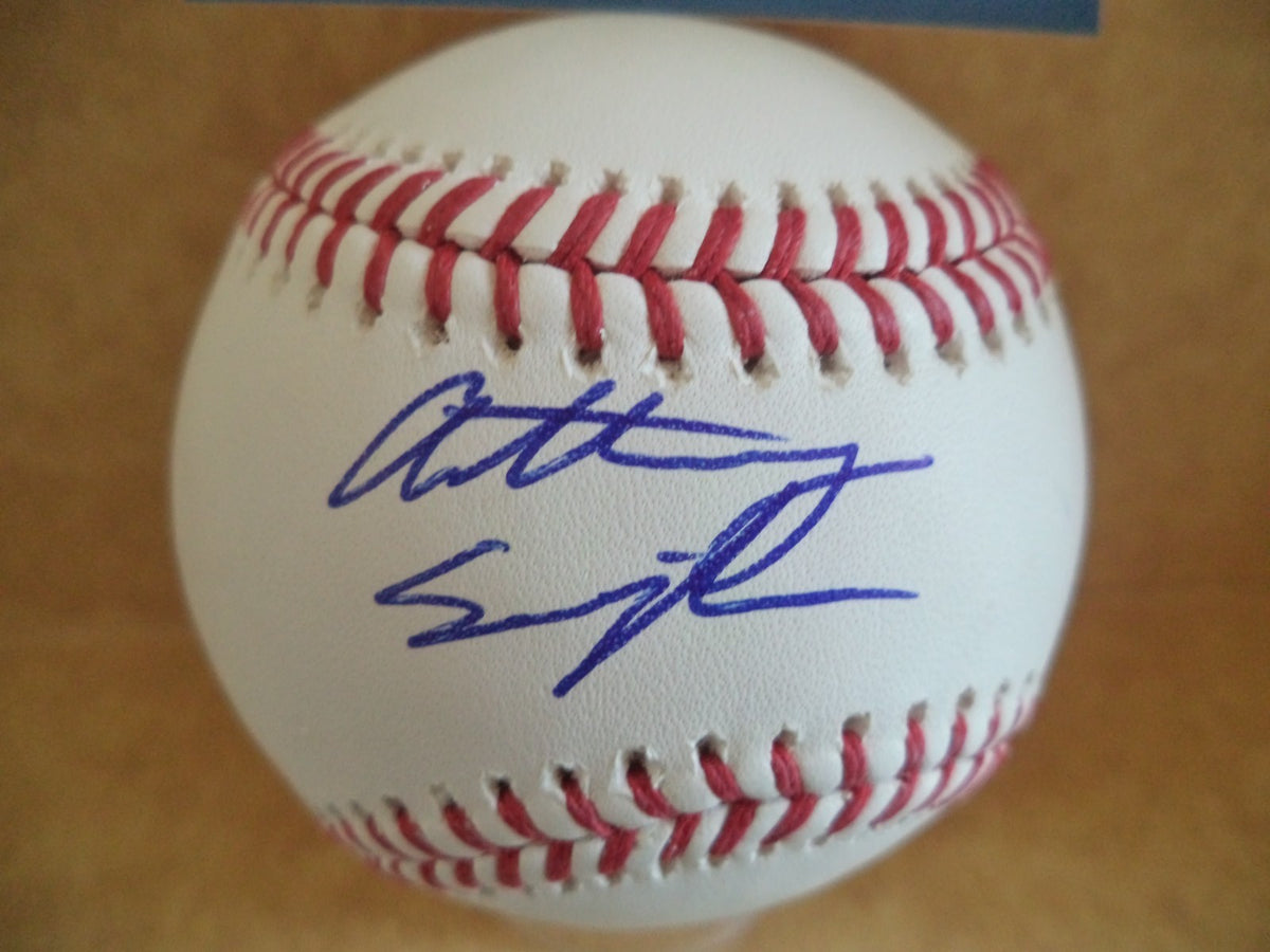 ANTHONY  SEIGLER YANKEES 1ST RD PICK ROOKIE YEAR SIGNED ML BALL BECKETT R01065