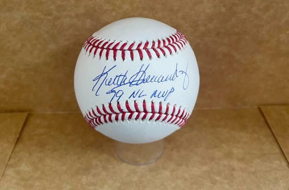 KEITH HERNANDEZ CARDINALS 79 NL MVP SIGNED AUTOGRAPHED ML BASEBALL JSA UU19996