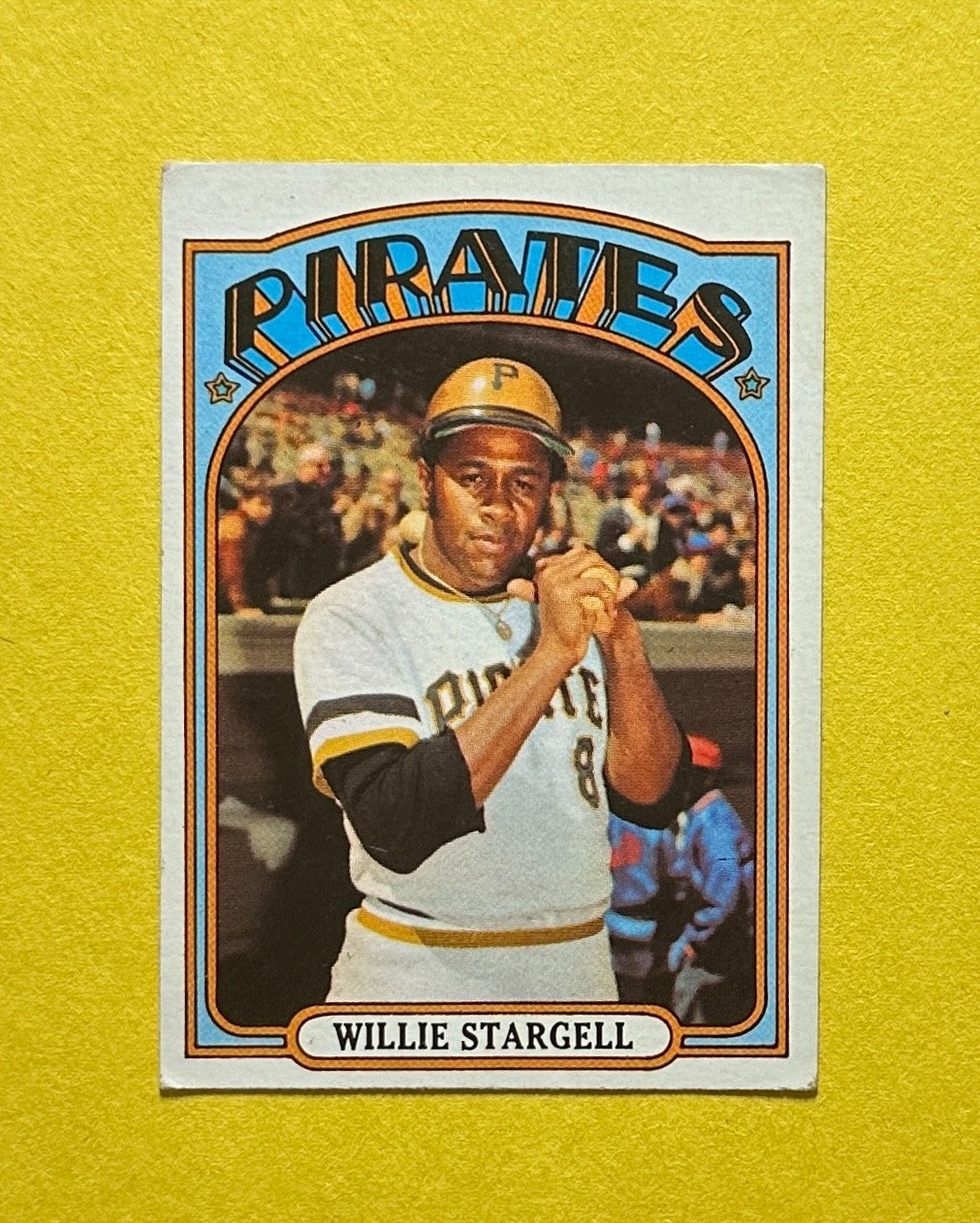 1972 TOPPS WILLIE STARGELL #447 PIRATES