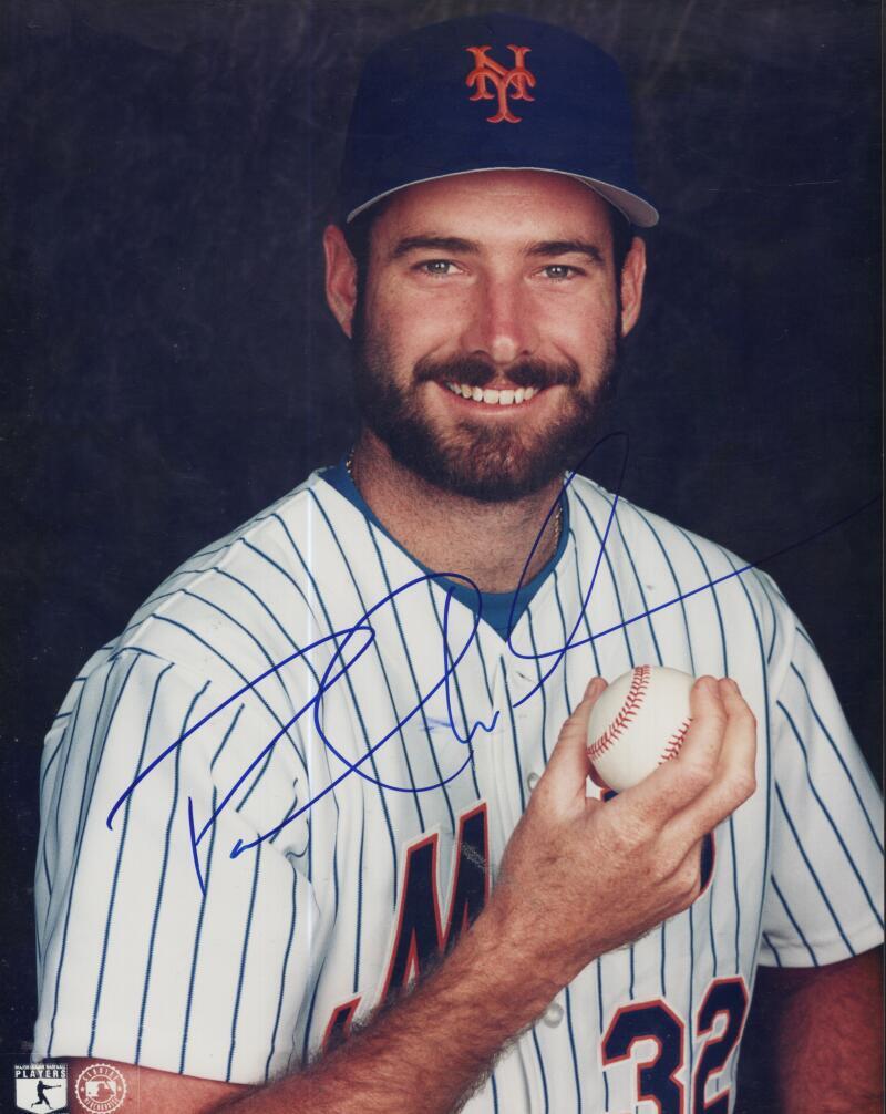 PAUL WILSON METS SIGNED AUTOGRAPHED 8X10 PHOTO W/ COA