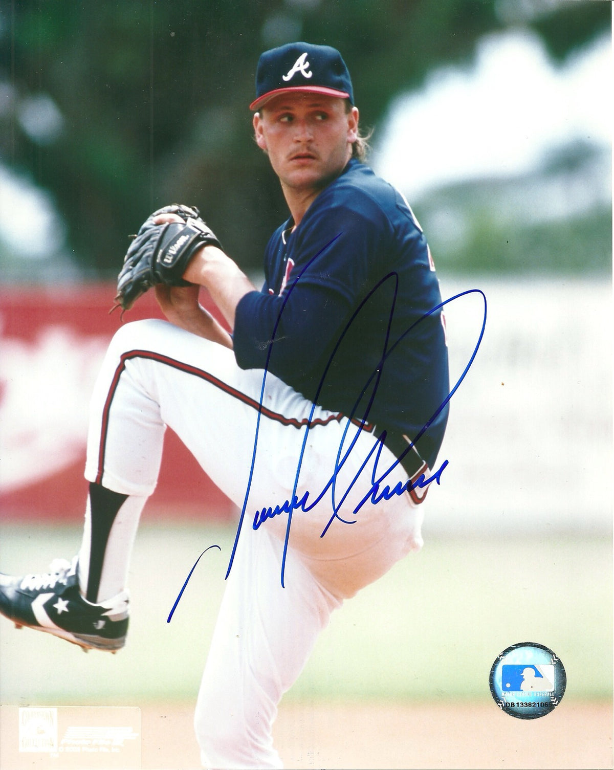 TOMMY GREENE ATLANTA BRAVES SIGNED AUTOGRAPHED 8x10 PHOTO W/COA