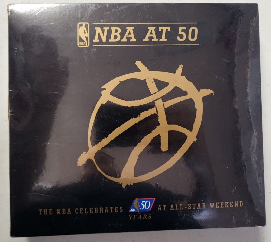 1997 NBA AT 50 YEARS ALL-STAR WEEKEND COLLECTIBLE SHIRT SEALED NEVER OPENED RARE