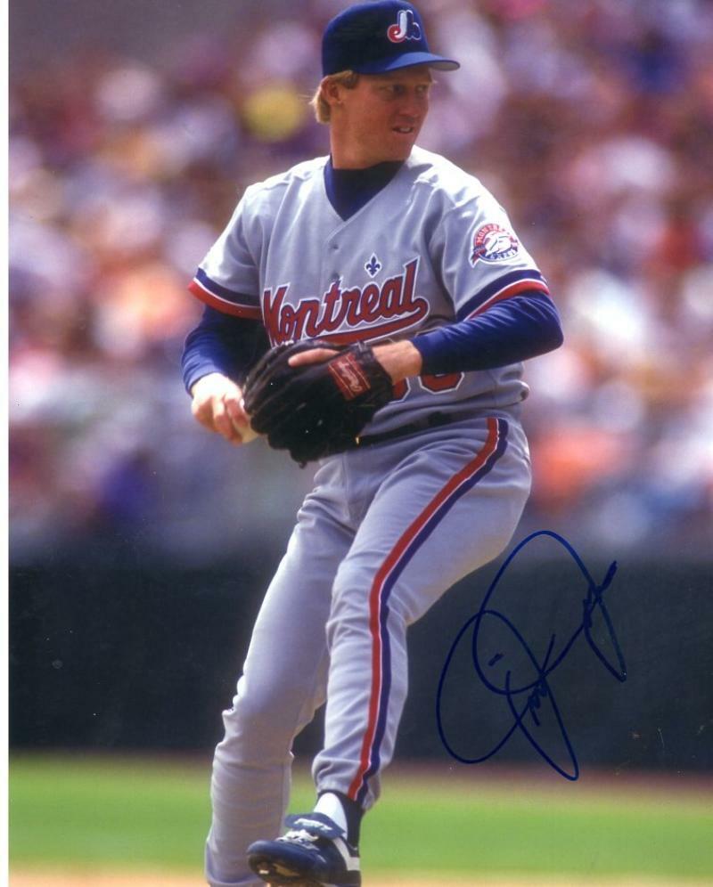 JIMMIE JONES MONTREAL EXPOS AUTOGRAPHED  SIGNED  8X10 PHOTO W/COA