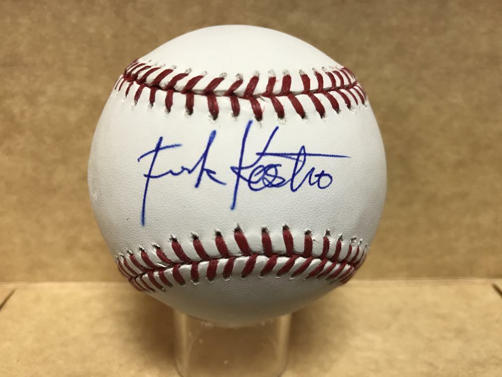 FRANK KOSTRO MINNESOTA TWINS SIGNED AUTOGRAPHED M.L. BASEBALL W/ COA