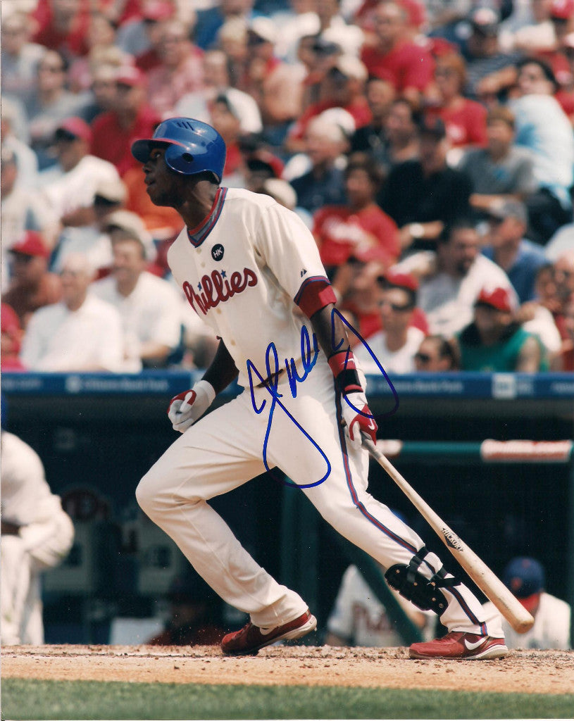 JOHN MAYBERRY PHILADELPHIA PHILLIES AUTOGRAPHED SIGNED 8X10 PHOTO W/COA