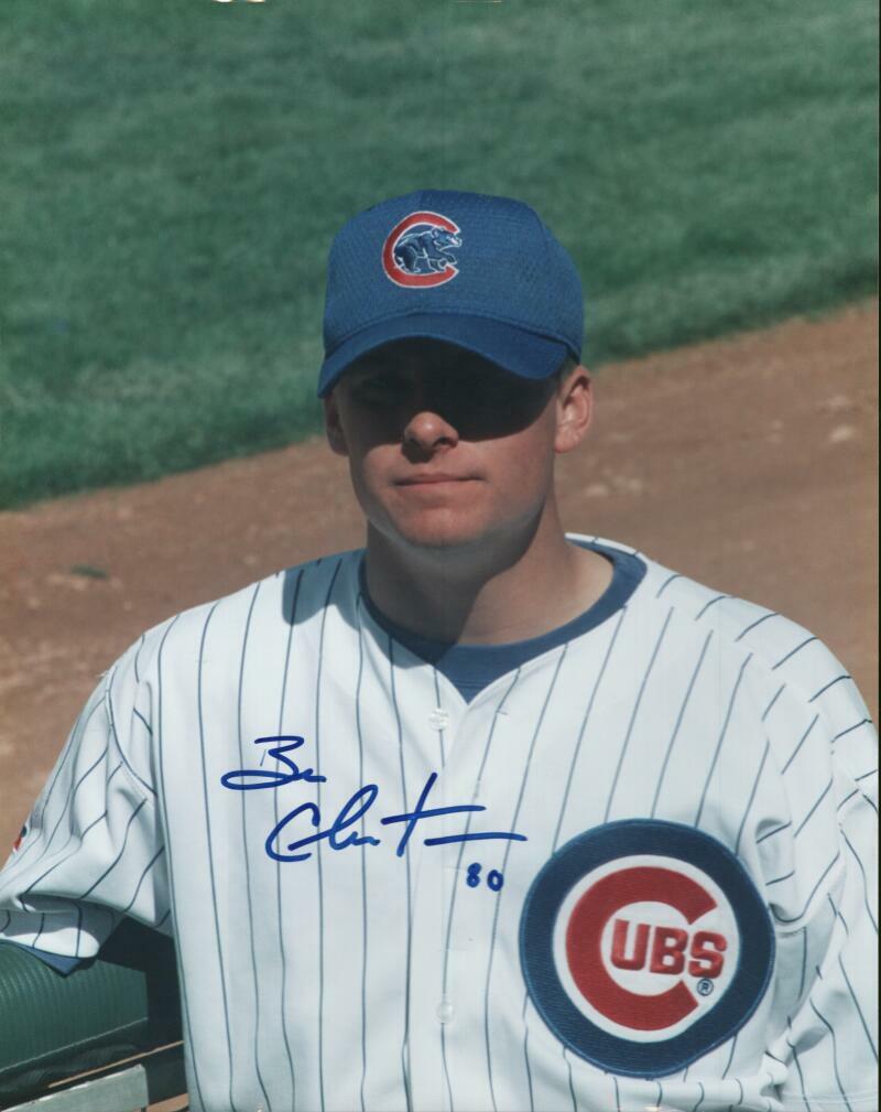 BEN CHRISTENSON CHICAGO CUBS SIGNED AUTOGRAPHED 8X10 PHOTO W/ COA