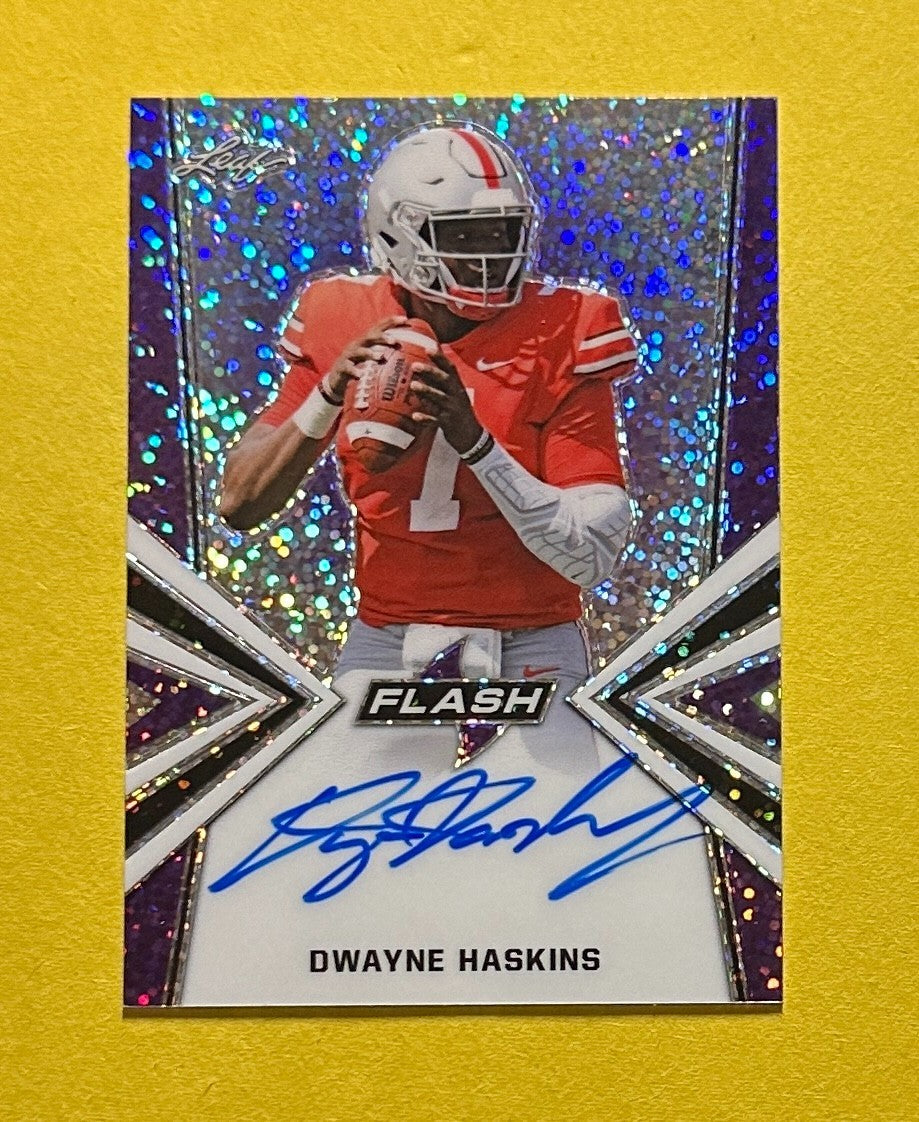 2019 LEAF FLASH DWAYNE HASKINS AUTOGRAPH /25 #BA-DH2
