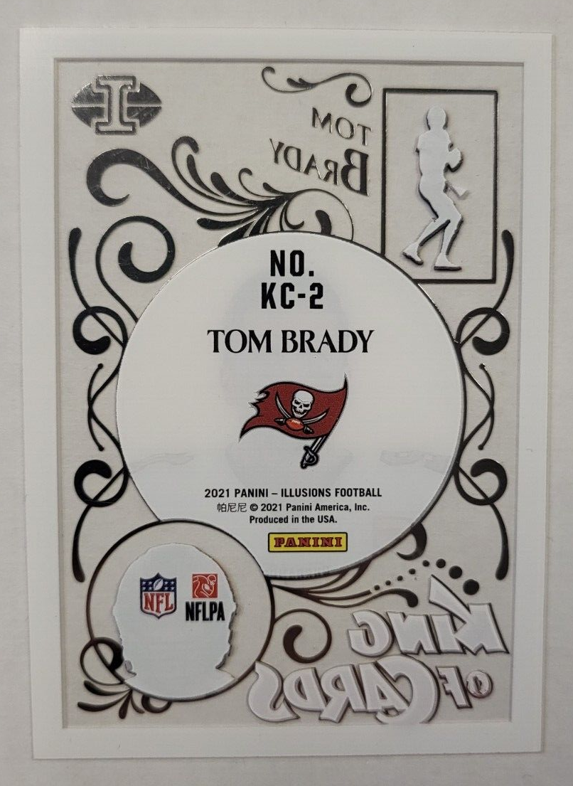 2021 ILLUSIONS TOM BRADY BUCS KING OF CARDS KC-2