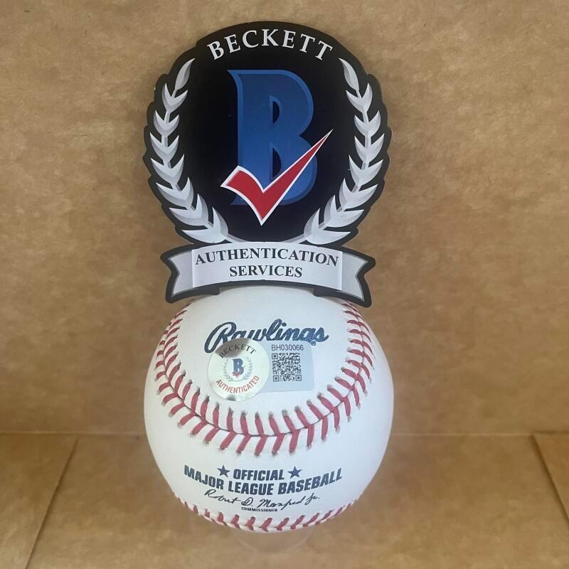 JOHN DONALDSON 1969 PILOTS SIGNED AUTO M.L. BASEBALL BAS AUTHENICATED