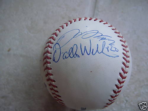 RED SOX DAMON,WELLS VARITEK ETC OFFICIAL SIGNED ML BALL