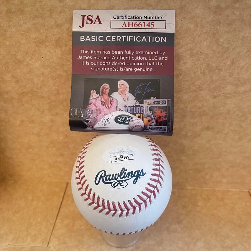 MIKE SCHMIDT PHILLIES HOF 95 SIGNED AUTO HALL OF FAME BASEBALL  MLB AUTHENTICATE