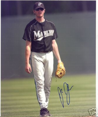 JOSH WILSON FLORIDA MARLINS SIGNED 8X10 PHOTO W/COA