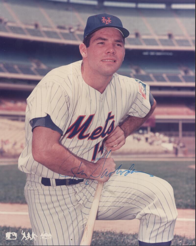 RON SWOBODA METS  SIGNED AUTOGRAPHED 8X10 PHOTO W/ COA