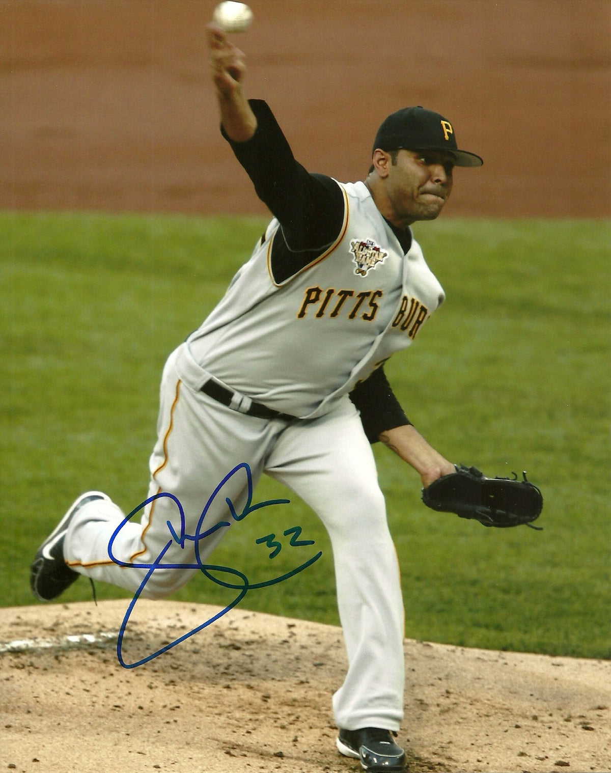 SHAWN CHACON PITTSBURGH PIRATES SIGNED AUTO 8x10 PHOTO W/COA