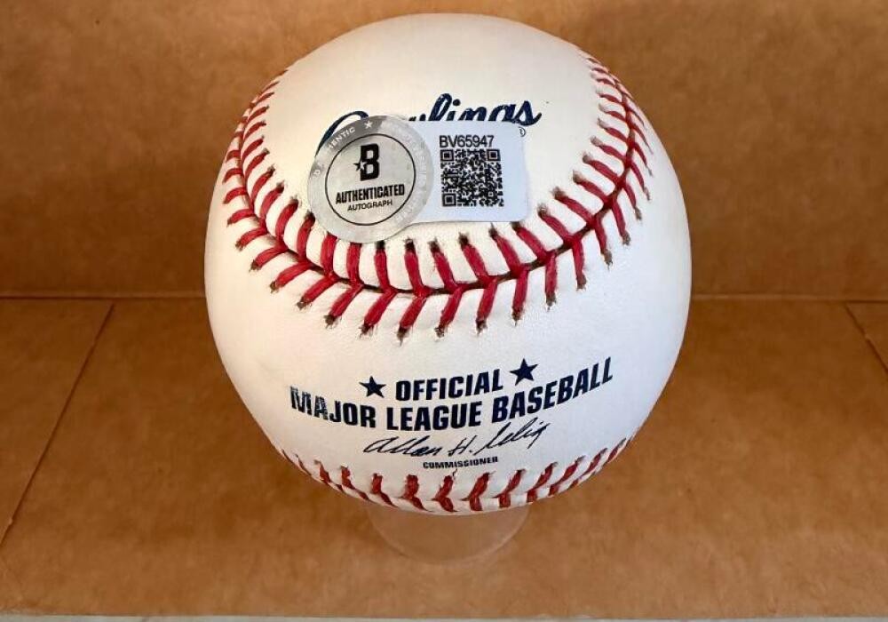 FRANK TORRE 62-63 PHILS SIGNED AUTO M.L. BASEBALL BECKETT AUTH