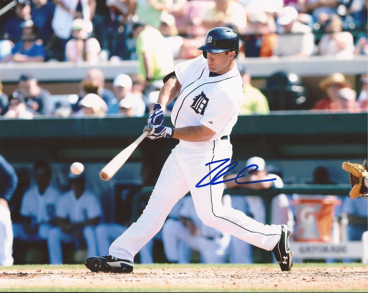 TYLER COLLINS DETROIT TIGERS SIGNED AUTOGRAPHED HORIZONTAL 8X10 PHOTO COA