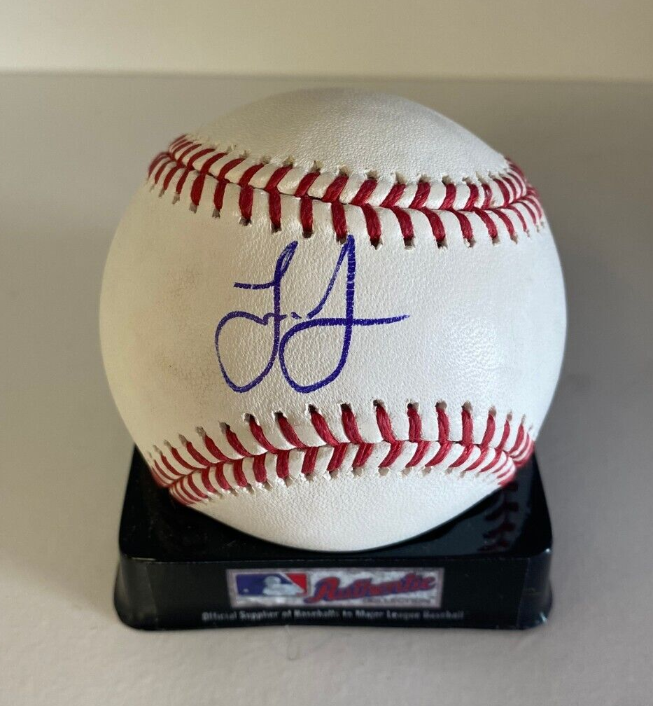 TERMARR JOHNSON PITTSBURGH PIRATES SIGNED AUTOGRAPHED M.L BASEBALL BECKETT **