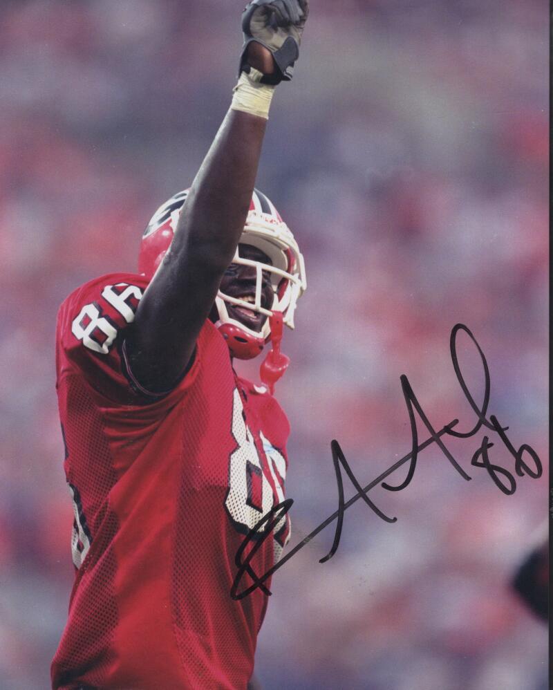 RANDY MCMICHAEL GEORGIA BULLDOGS SIGNED AUTOGRAPHED 8X10 PHOTO W/ COA