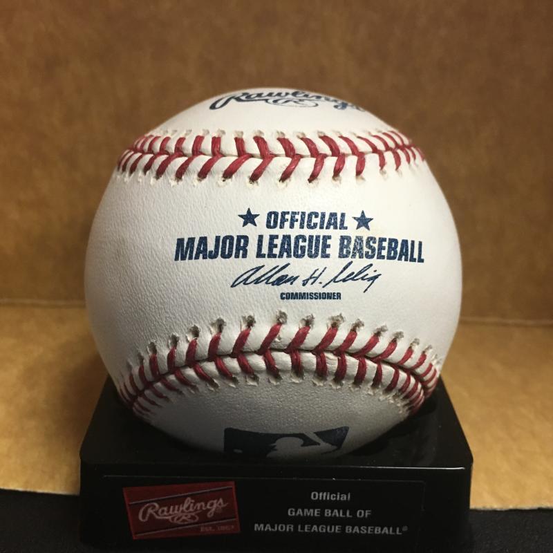 BRYAN KOZLOWSKI CINNCINATI REDS M.L. SIGNED BASEBALL W/COA