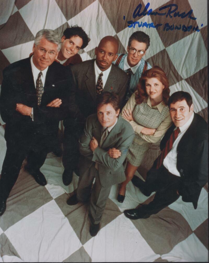 ALAN RUCK SPIN CITY SIGNED AUTOGRAPHED 8X10 PHOTO W/ COA