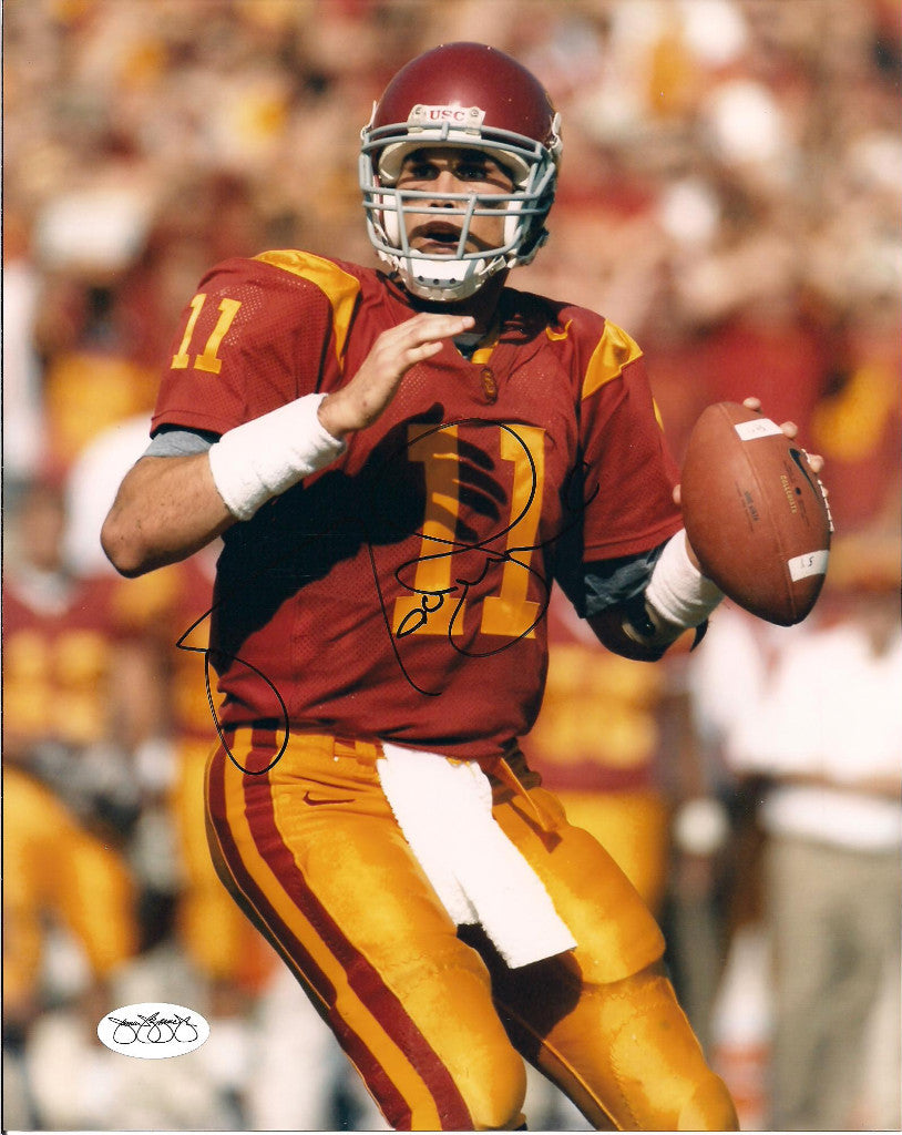 MATT LEINART USC TROJANS SIGNED 8X10 PHOTO W/JSA