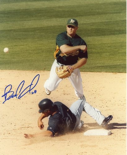 BROOKS CONRAD OAKLAND A'S SIGNED 8X10 PHOTO W/COA