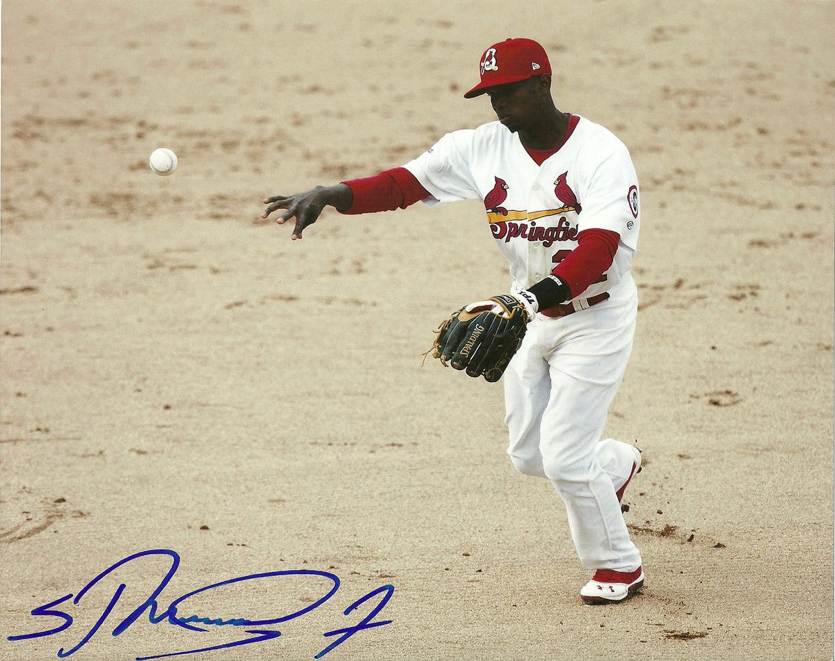 STARLIN RODRIGUEZ ST. LOUIS CARDINALS SIGNED AUTOGRAPHED 8x10 PHOTO W/COA