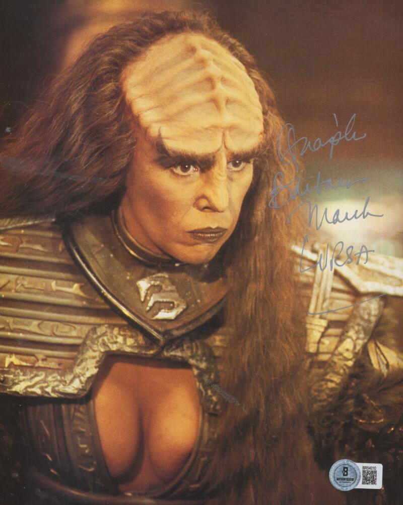 BARBARA MARSH QUAPLI LURSA SIGNED AUTOGRAPHED  8X10 PHOTO BECKETT AUTH