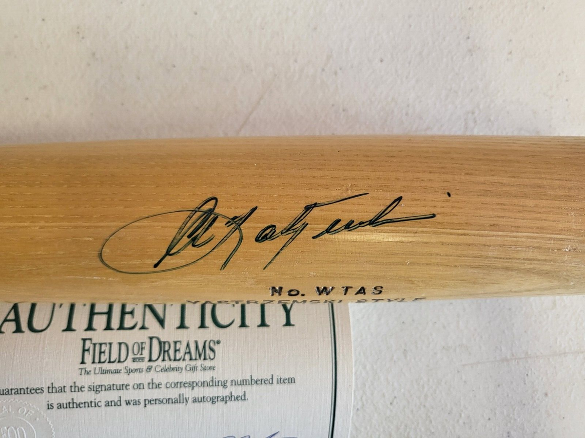 CARL YASTRZEMSKI RED SOX YAZ STYLE HANNA BATRITE SIGNED BAT FIELD OF DREAMS COA