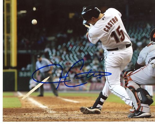 JASON CASTRO  HOUSTON  ASTROS SIGNED 8X10