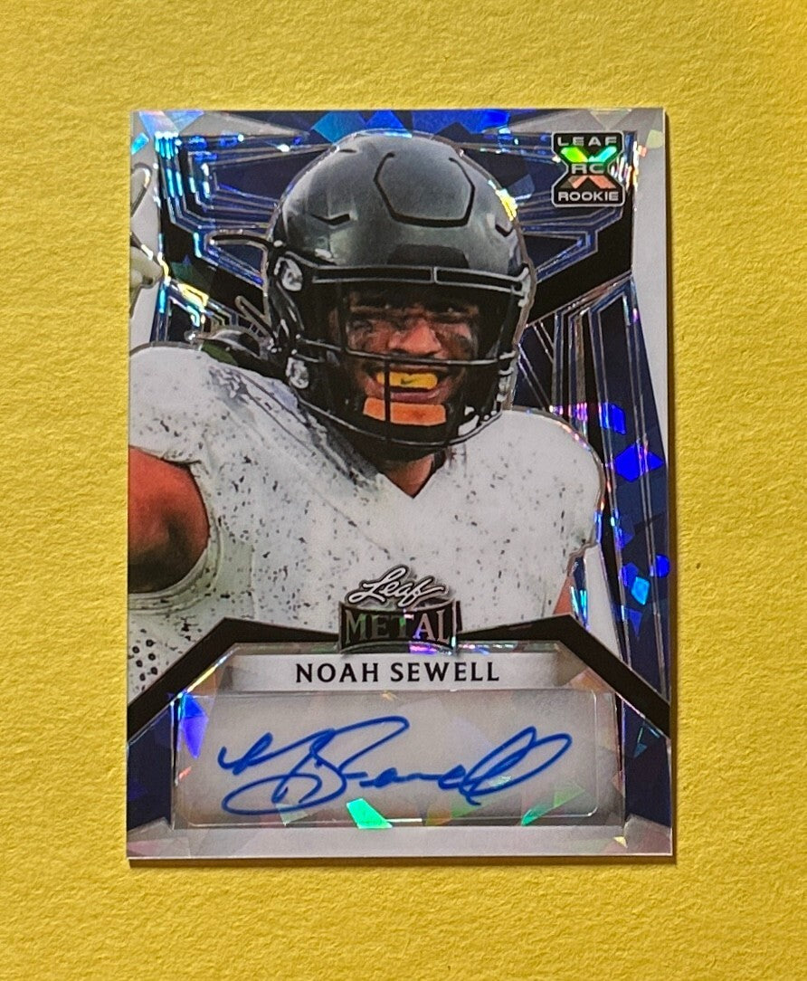 2023 LEAF METAL DRAFT NOAH SEWELL AUTO /4 #PA-NS2