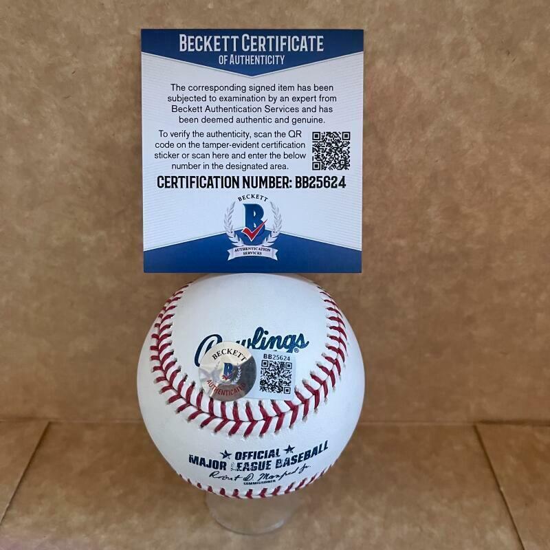 LORENZO CAIN MILWAUKEE BREWERS SIGNED AUTO M.L. BASEBALL BAS BB25624