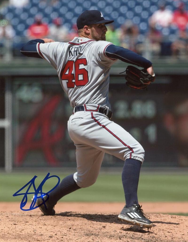 IAN KROL ATLANTA BRAVES SIGNED AUTOGRAPHED #46 8X10 PHOTO W/COA 