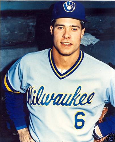 BILLY SPIERS MILWAUKEE BREWERS UNSIGNED 8X10 PHOTO