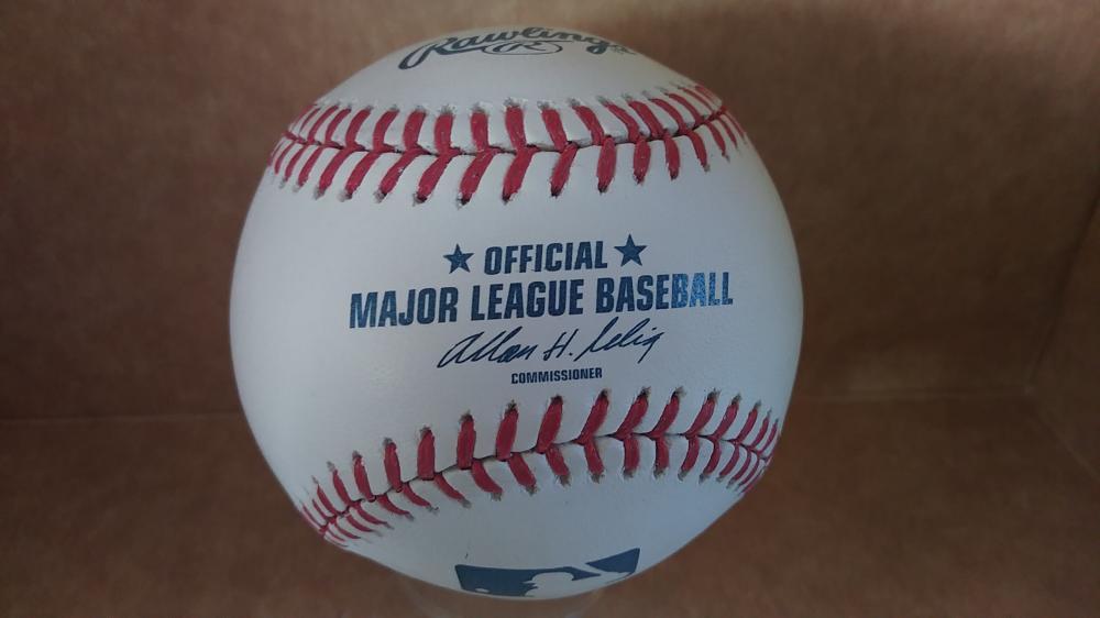 BILLY O'DELL ORIOLES/GIANTS DECEASED SIGNED AUTOGRAPHED M.L. BASEBALL W/COA