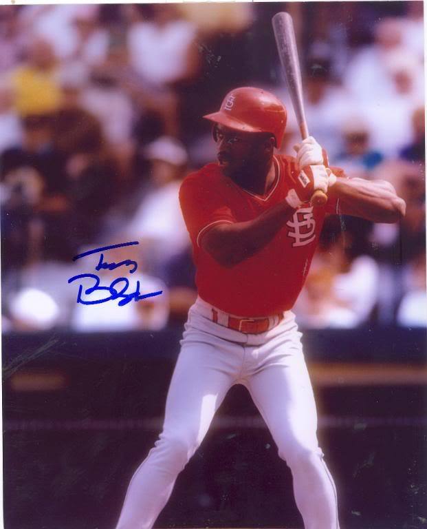 TERRY BRADSHAW ST. LOUIS CARDINALS SIGNED 8X10 PHOTO
