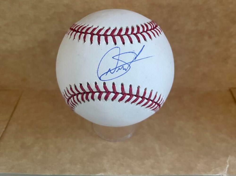 DEIVI GARCIA NEW YORK YANKEES SIGNED AUTO M.L BASEBALL BAS BC94594