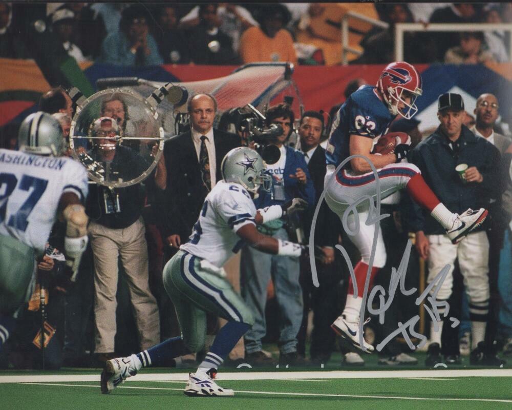 DON BEEBE BUFFALO BILLS SIGNED AUTOGRAPHED 8X10 PHOTO W/COA
